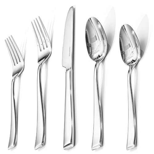 Mirror polish silverware set - mirror,