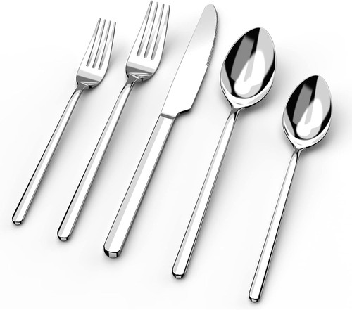 Pieces silverware set - 30,