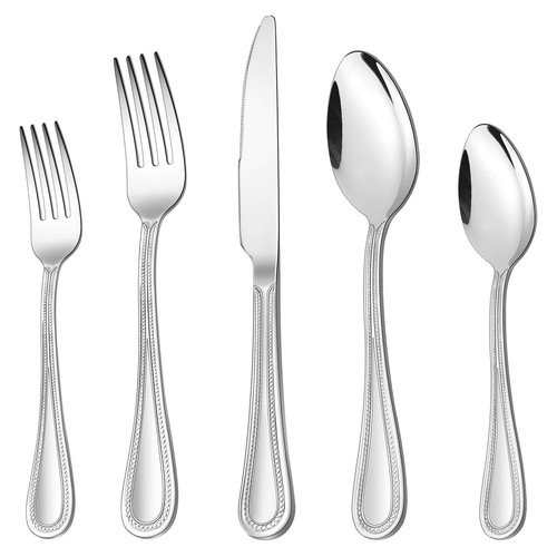 30-Piece+Silverware+Set,+Stain